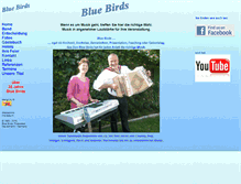 Tablet Screenshot of blue-birds.com